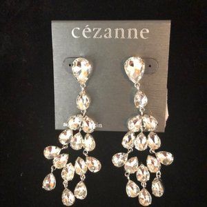 New Cezanne Chandelier Rhinestone Earrings